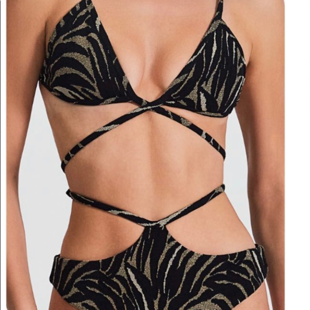 DEVON WINDSOR ZEBRA BIKINI